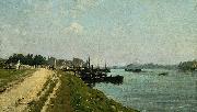 Eugene Boudin, Banks of the Seine